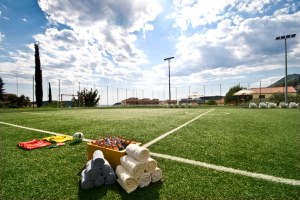 Football pitch at Radisson Blu