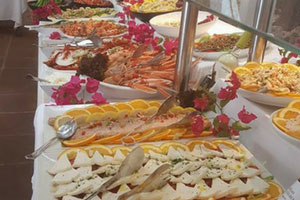 Buffet at Marbella Club