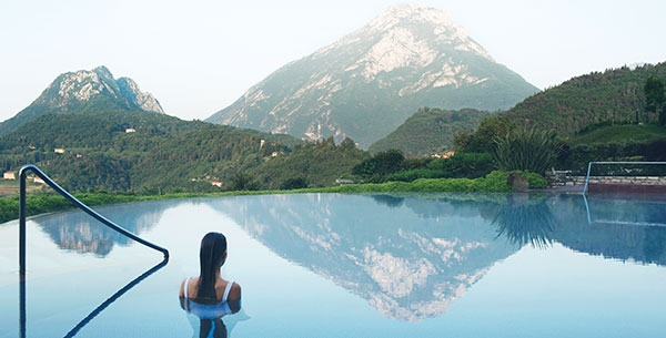 Lefay pool view