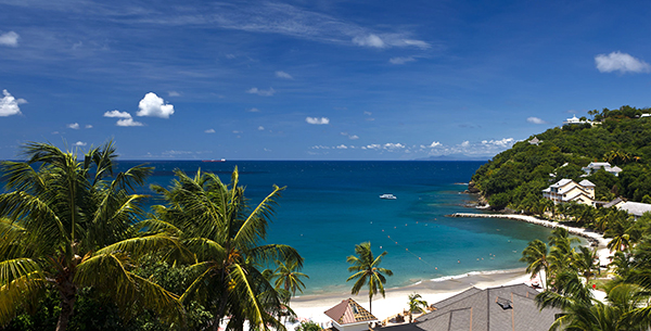 Castries Beach in St Lucia