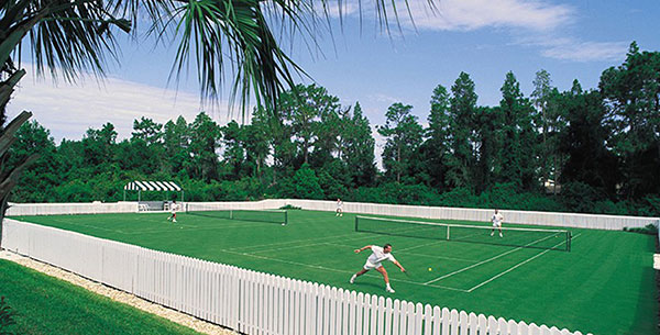 Saddlebrook tennis courts