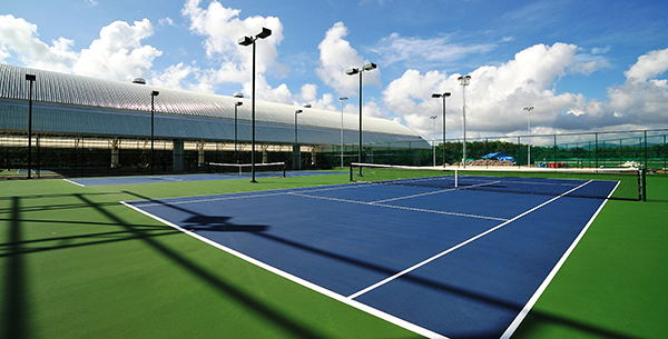 Thanyapura tennis courts
