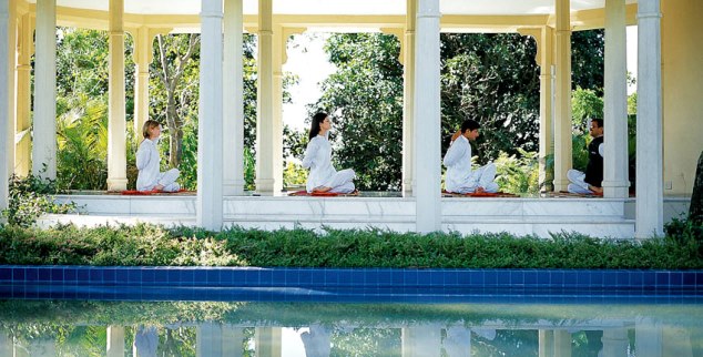 Meditation in the Music Pavillion