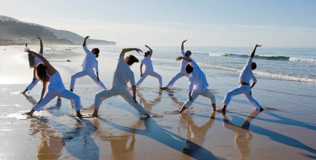 Yoga at Paradis Plage