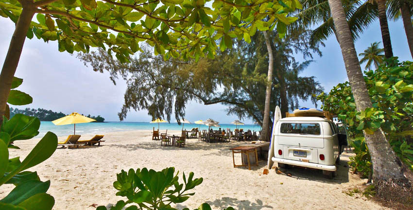 restaurant at Soneva Kiri