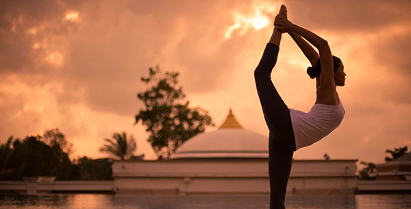 sunset yoga at absolute sanctuary
