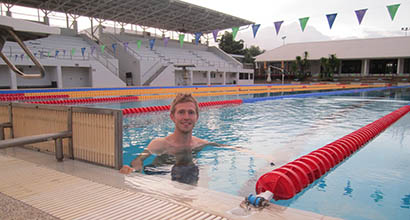 Swimming pool at Thanyapura