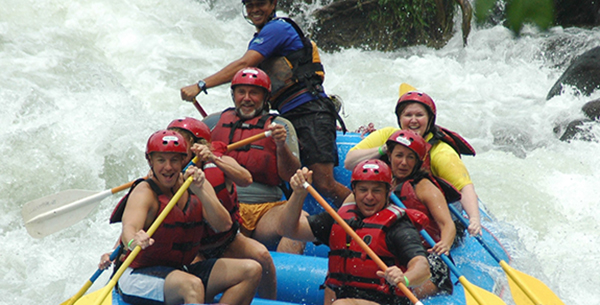 White water rafting