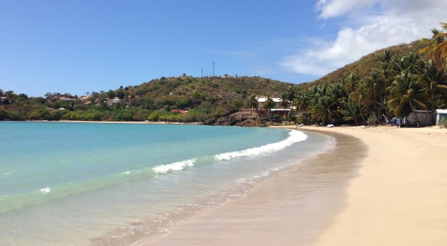 Carlisle Bay beach - wave