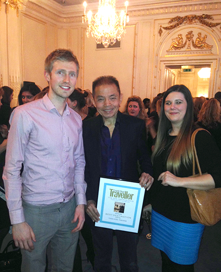 Chiva Som Conde Nast Traveller Award