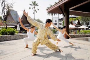 Tai Chi on a spa holiday at Chiva Som