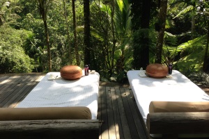 Como Shambhala Estate, Bali - outside spa treatment area