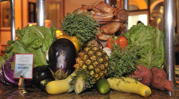 FResh fruit and vegetables at Jewel Paradise Cove