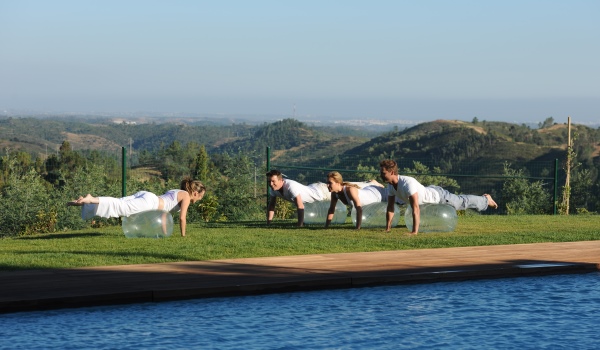 A Pilates class at Longevity Wellness Resort