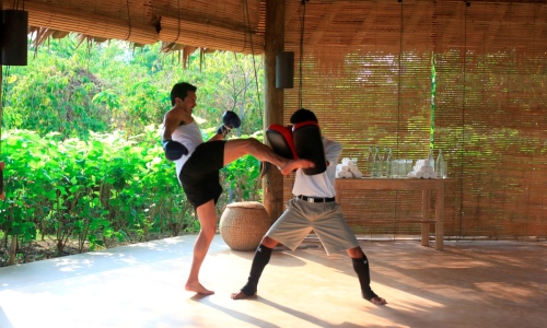 Kamalaya Yoga Class, Koh Samui