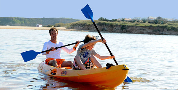 kayaking at Martinhal