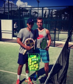 Paddle tennis lesson at The Oitavos