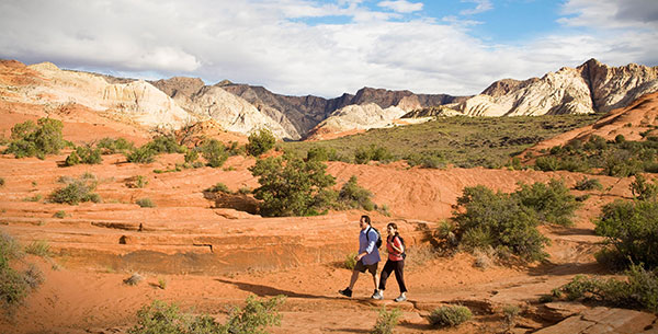 Mountain hiking at Red Mountain Resort