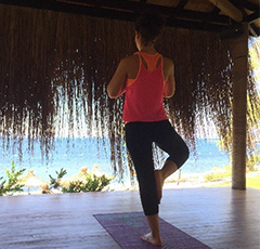 Outdoor Yoga at Sianji