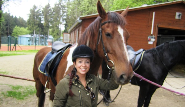Horse riding at Svata Katerina