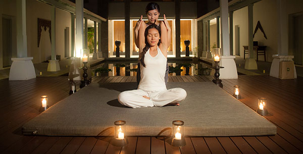 Thai massage at Amatara