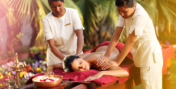 Ayurvedic massage at Kamalaya