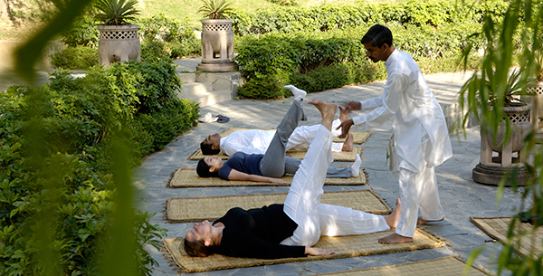 yoga at ananda