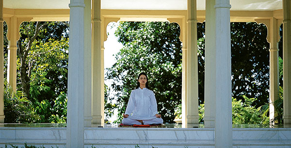 Meditation at Ananda