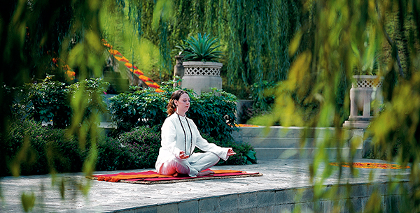 Meditation at Ananda