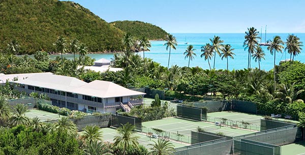 Carlisle Bay tennis courts