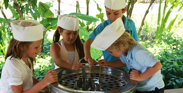 Ice cream making at Soneva Kiri