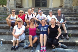 Longevity Wellness Resort hiking group 