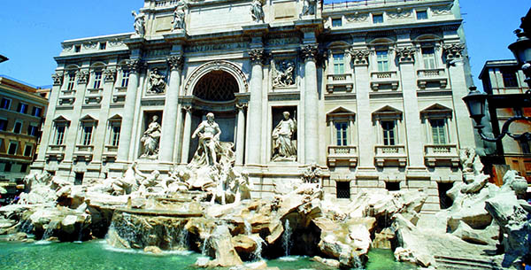 italy rome fountain