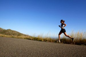 jogging to prepare for a fitness holiday