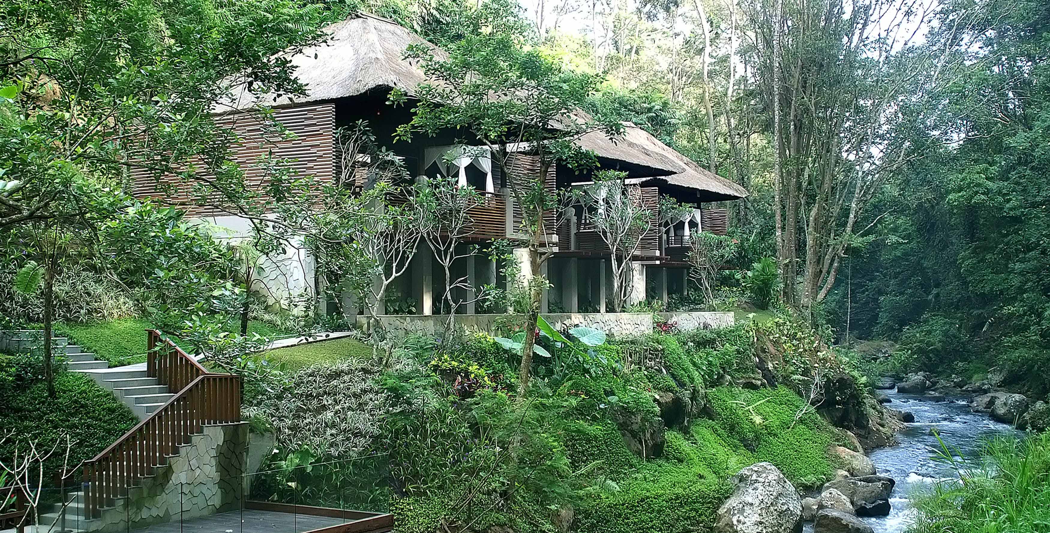Exterior of Maya Ubud Spa