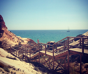 epic sana beach walkway