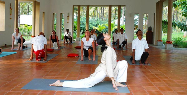 Hatha yoga at Shreyas