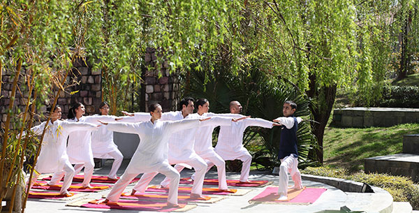 Yoga at Ananda