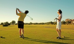 Aphrodite Hills golf lesson - Cyprus