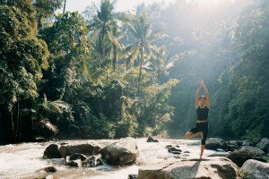 Como Shambhala, Bali - yoga on the River Ayung