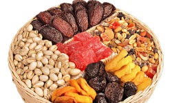 Dried fruits and nuts