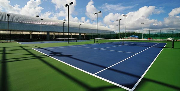 Thanyapura tennis courts