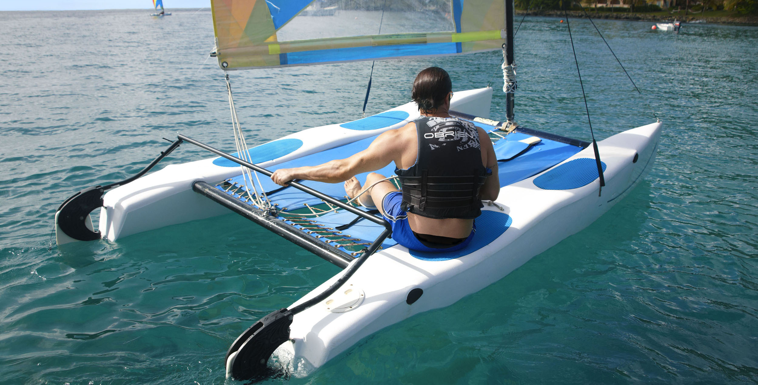 sailing at the body holiday