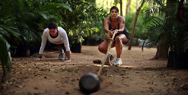 rope pulling in wildfitness zanzibar