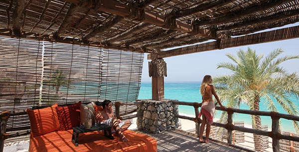 beach view at zighy bay