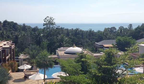The view from a room at Absolute Sanctuary, Koh Samui, Thailand