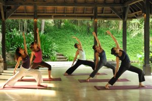 Yoga class at The Farm - Transform your Body