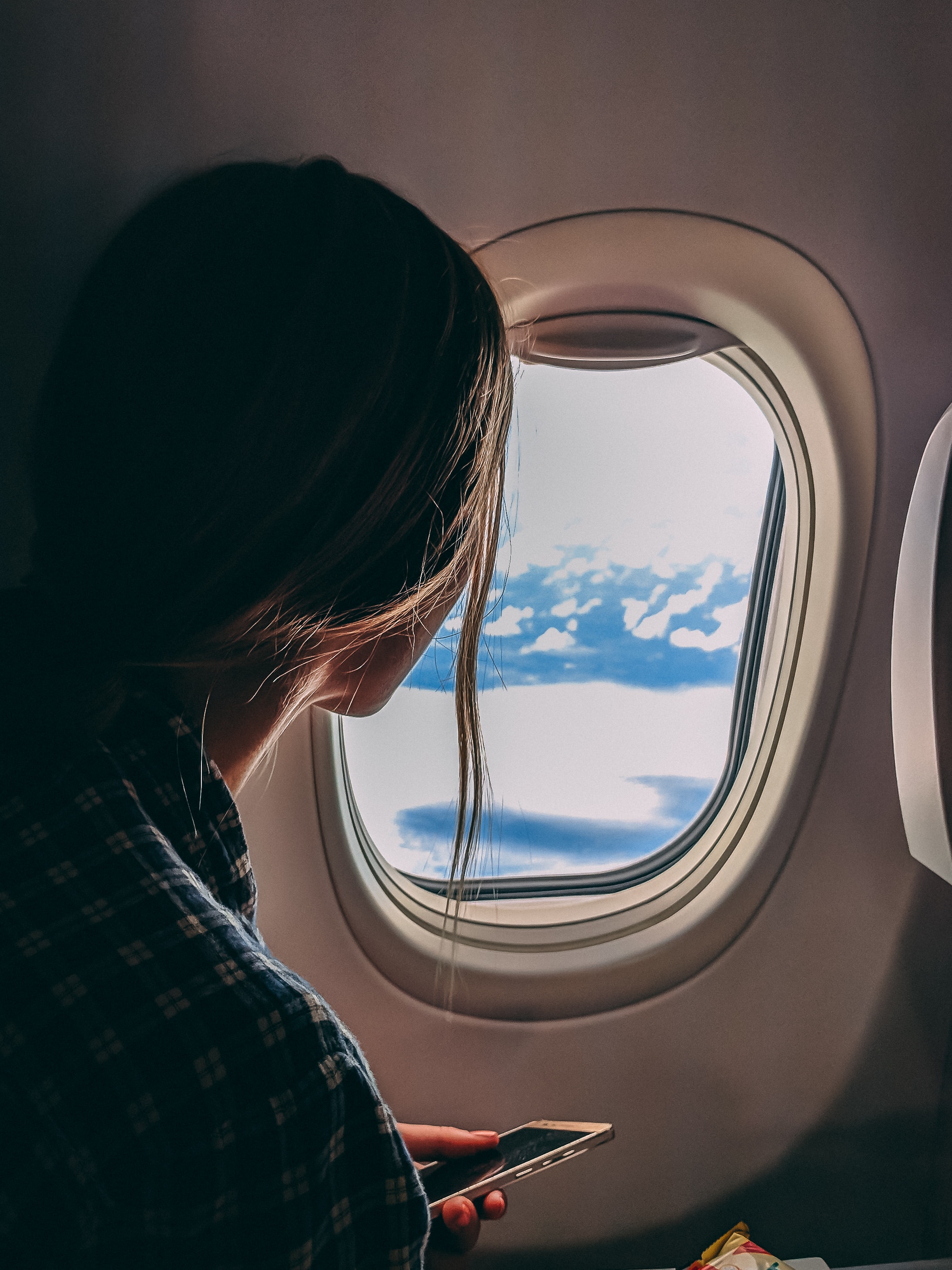 airplane window