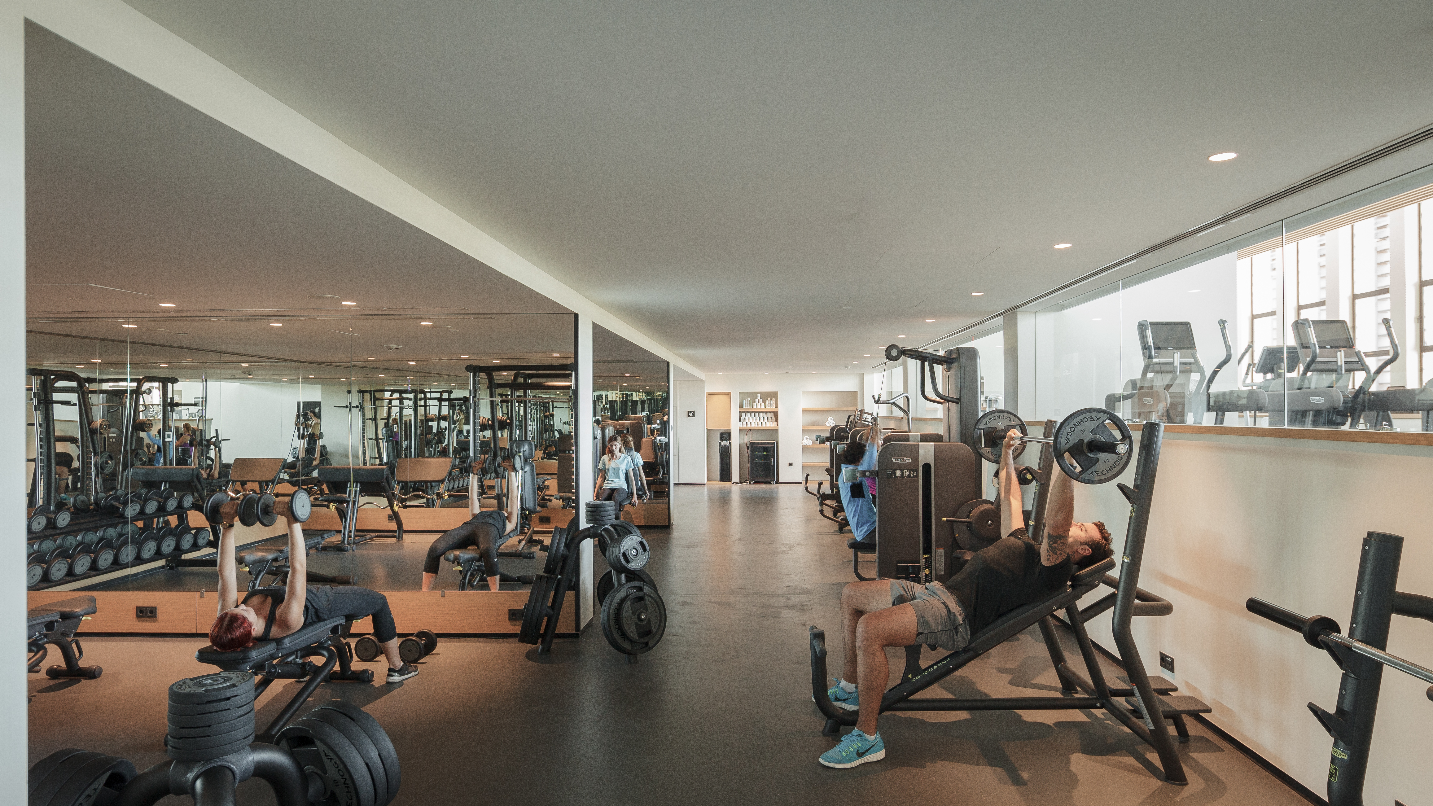 The gym at Six Senses Kaplankaya