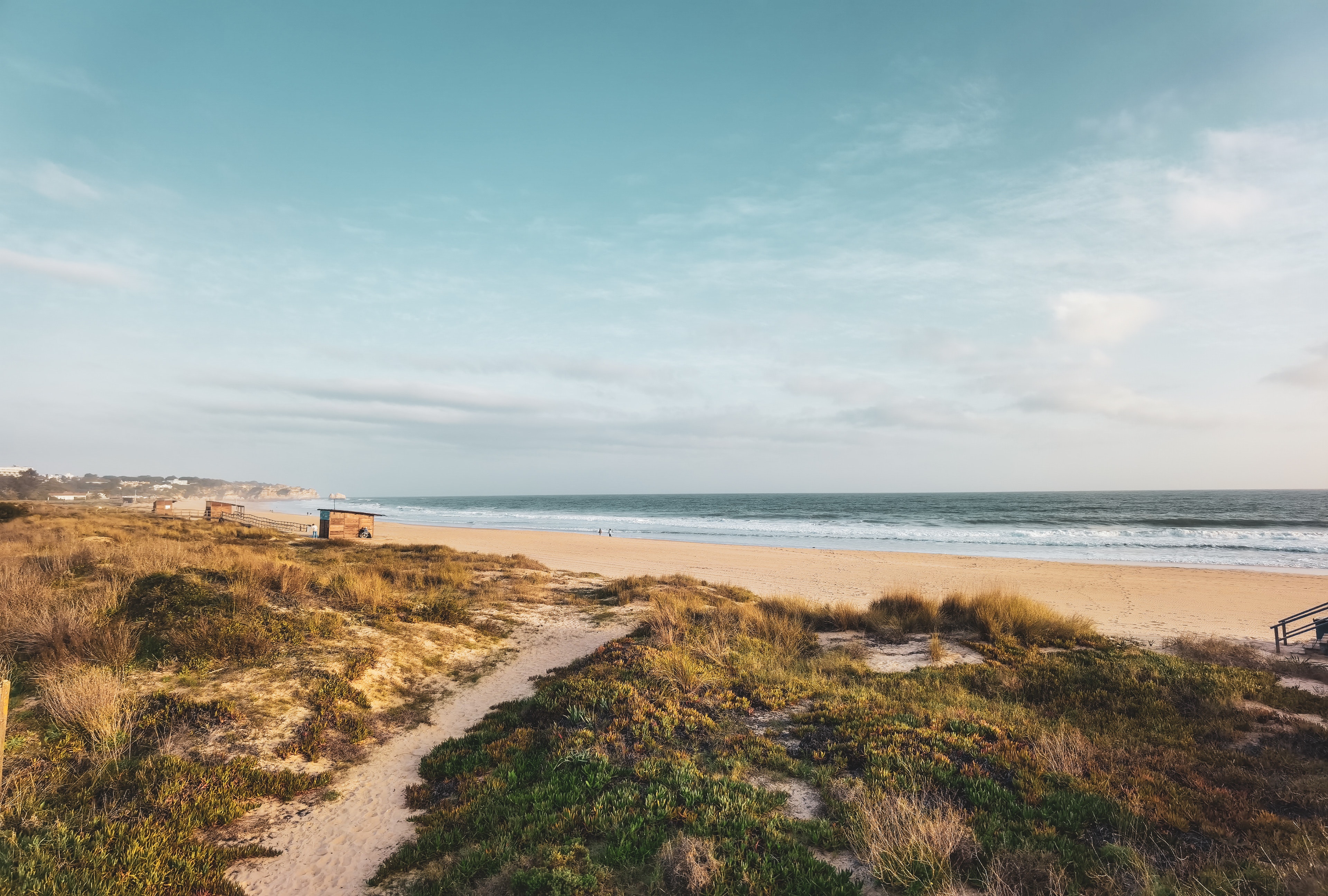 Algarve coast in Portugal